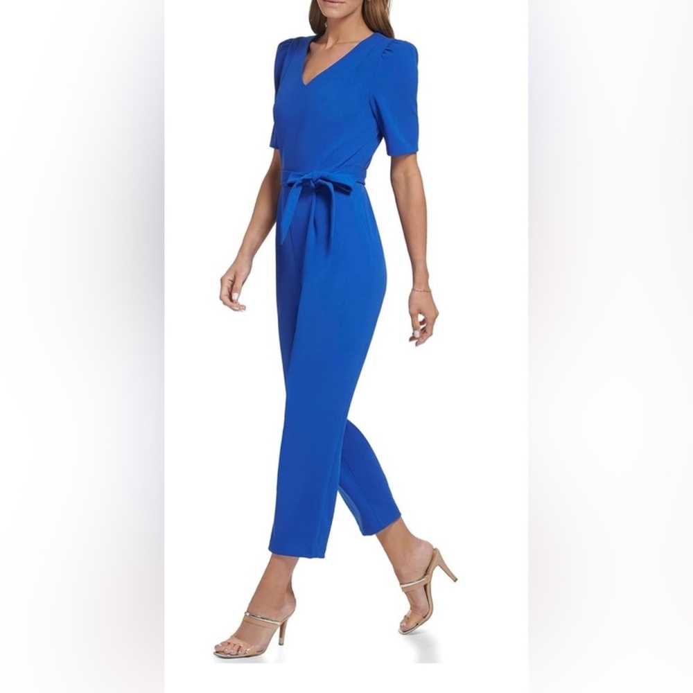 DNKY Puff Sleeve jumpsuit ***New With Tags*** Size 14